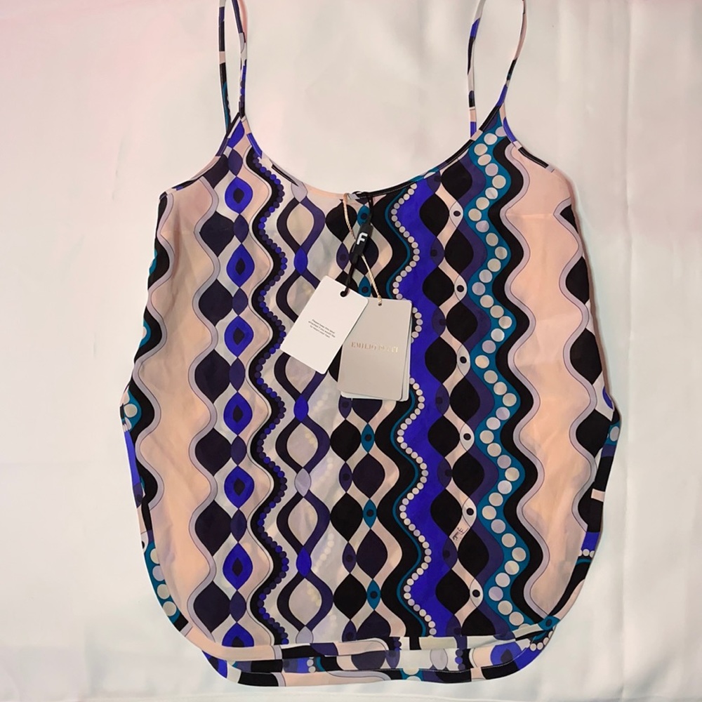 Top Brand Emilio Pucci Strappy Top